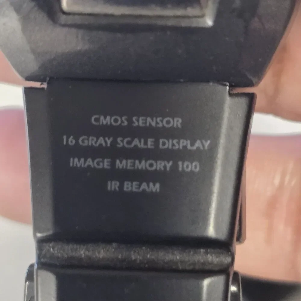 Casio WQV-1 Wrist Digital Camera Watch w/ Infrared Reader For Transferring Files